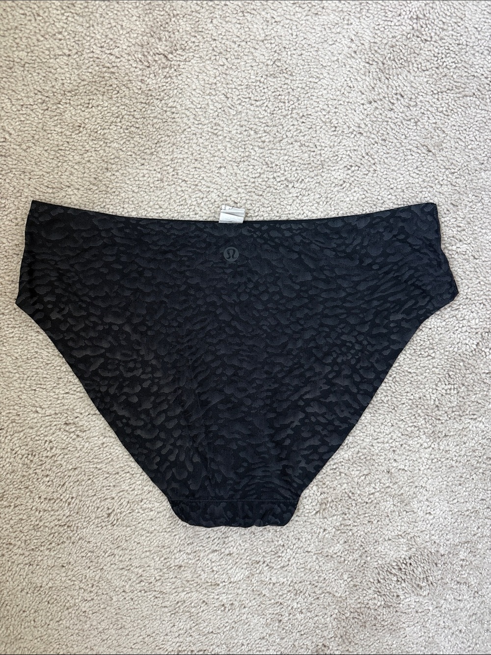 Lululemon Black Animal Print Panties - Picture 2 of 5